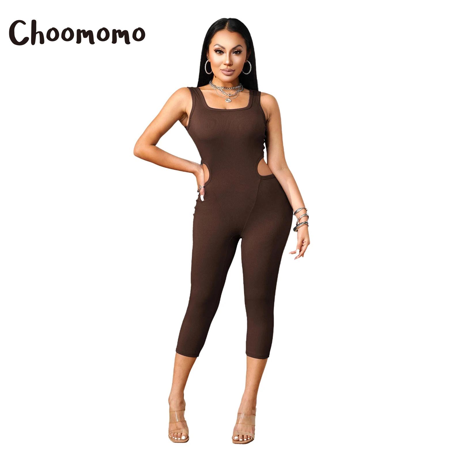 Tank Top Ribbed - جمبسوت نسائي رياضي بدون أكمام بتصميم