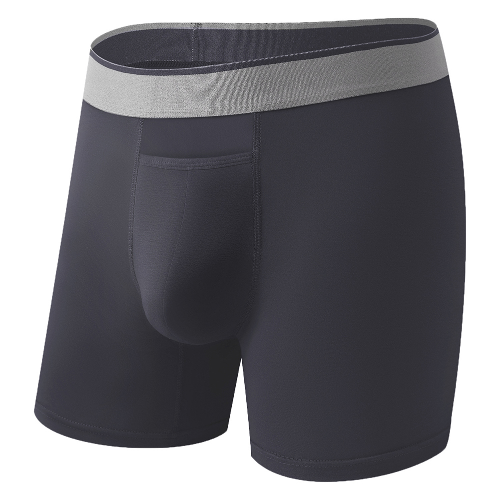 Bamboo Fiber Trunk - شورت رجالي طويل الساق بفتحة علوية