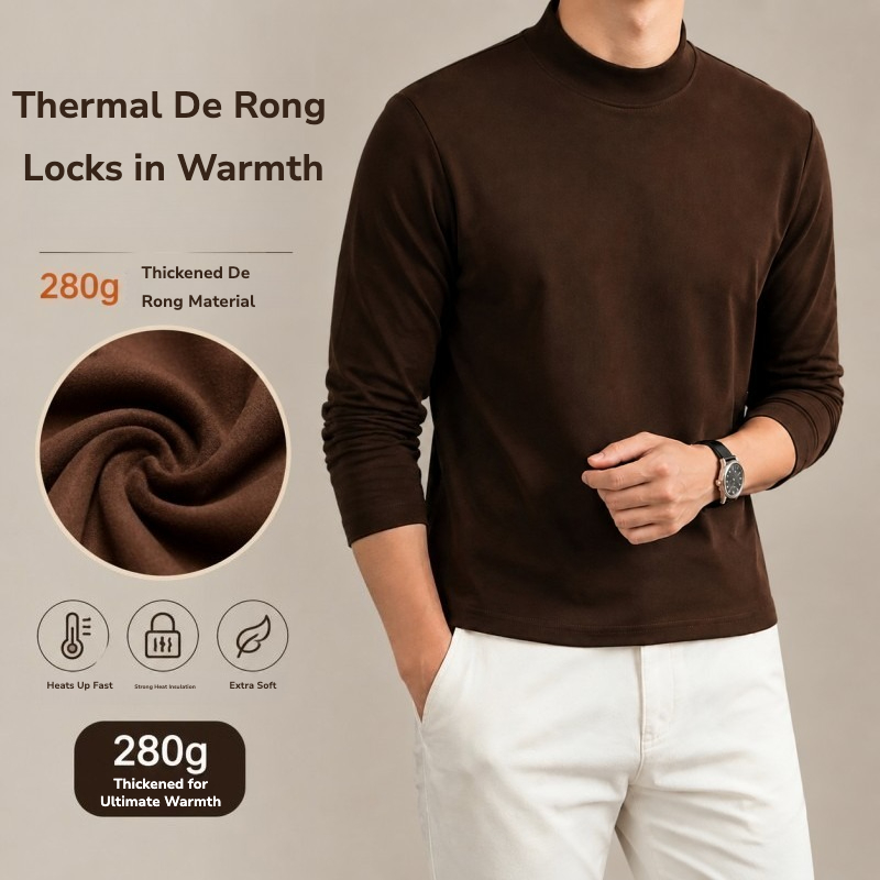 Base Layer Top - قميص حراري رجالي طويل الأكمام بوزن