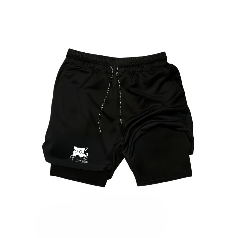 Compression Shorts Athletes - شورت رياضي رجالي سريع الجفاف وقابل