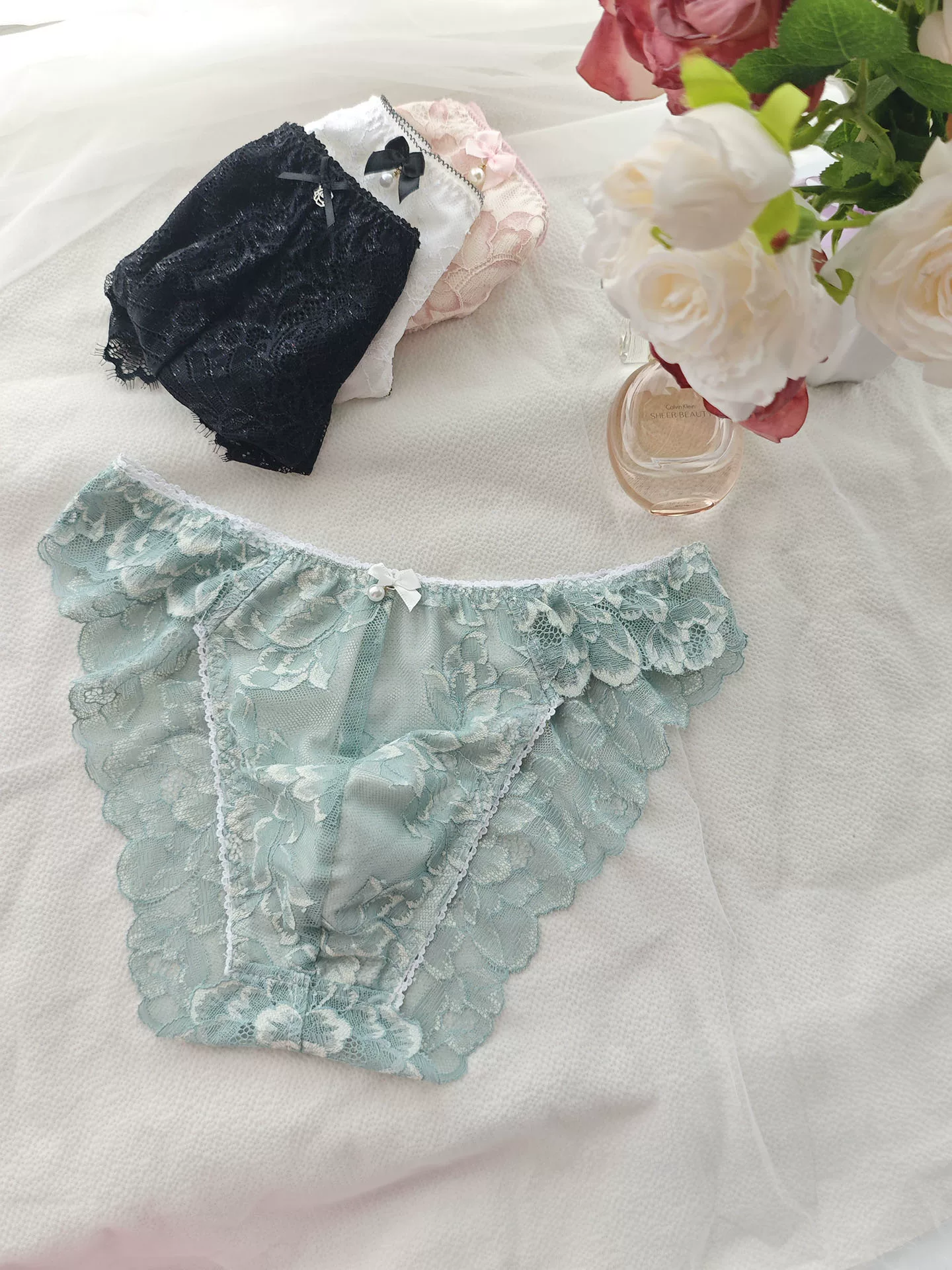 Boxer Brief Pack Cotton - سروال داخلي رجالي ناعم بتصميم دانتيل