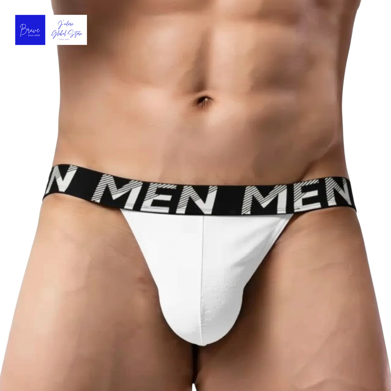 Jockstrap Athletic - سروال رياضي رجالي بحزام خصر مزين