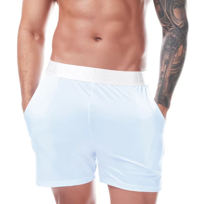 Pouch Boxer Pouch - شورت بوكسر رجالي من الساتان الحريري