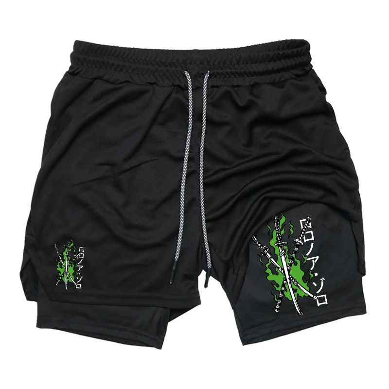 Compression Shorts Athletes - طباعة 2 في 1 شورت الجري