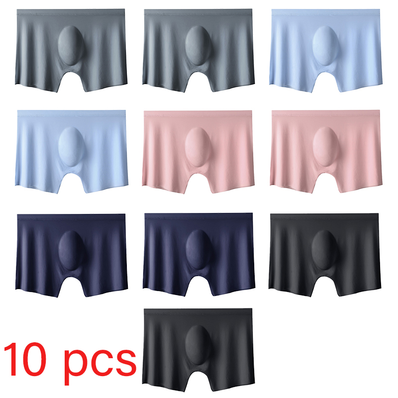10 قطعة/الوحدة الرجال الصيف ال - مراجعة Boxer Shorts Modal وسعره