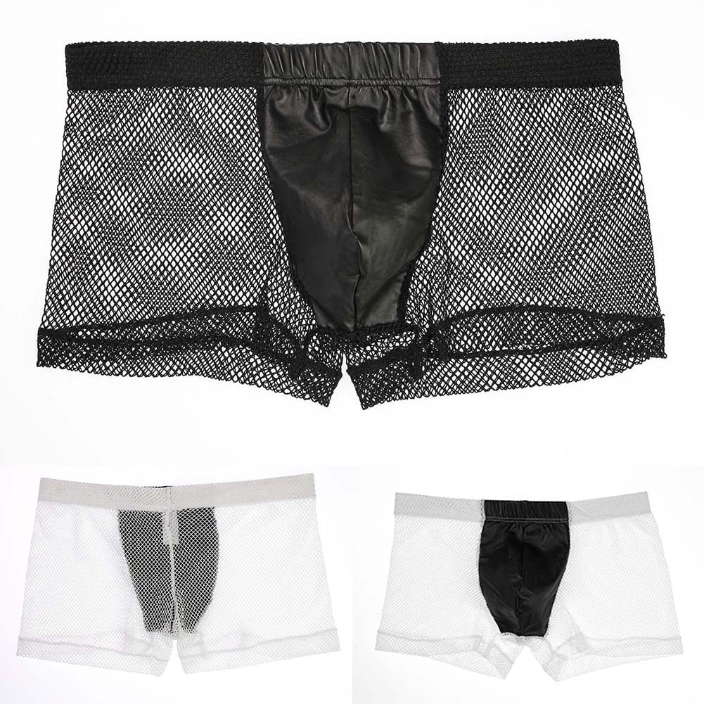 سراويل داخلية رجالية شبكية شفا - مراجعة Pouch Boxer Pouch وسعره