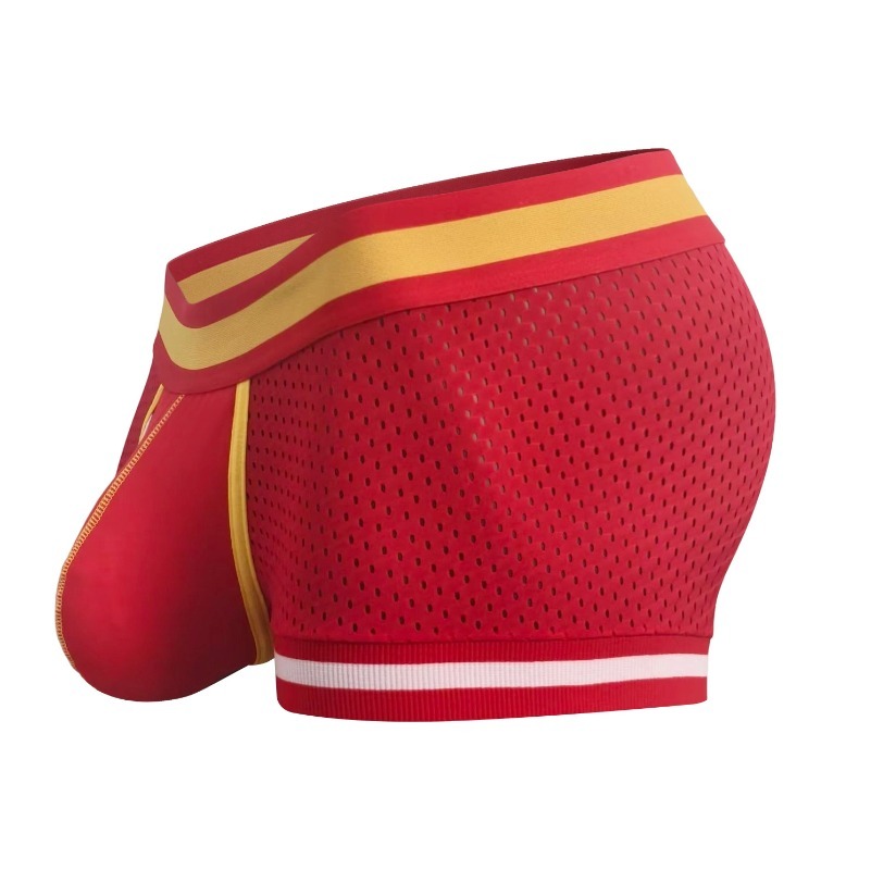 سراويل داخلية رجالية شبكية قاب - مراجعة Mesh Sport Boxer وسعره