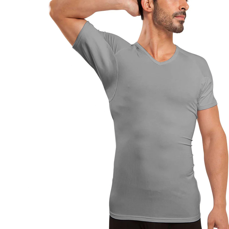 تي شيرت رجالي مضاد للتعرق ضد ت - مراجعة Undershirt Crew Neck وسعره