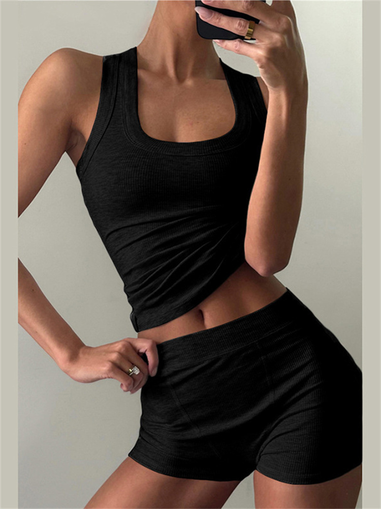 Nibber مضلع عادية 2 قطعة مجموع - مراجعة Tank Top Ribbed وسعره