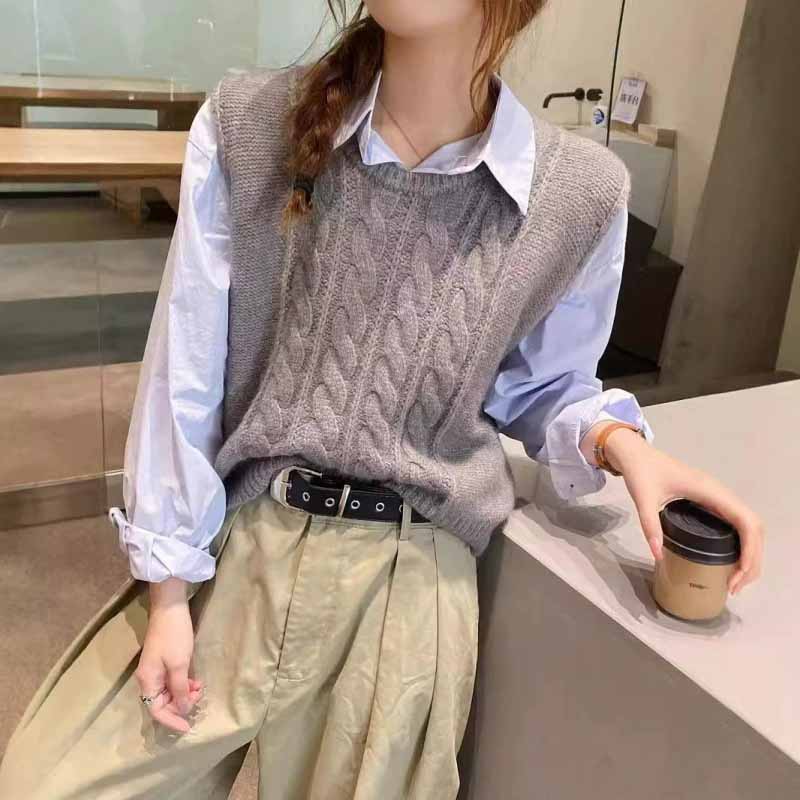 سترة نسائية محبوكة جديدة موديل - مراجعة Sleeveless Undershirt وسعره