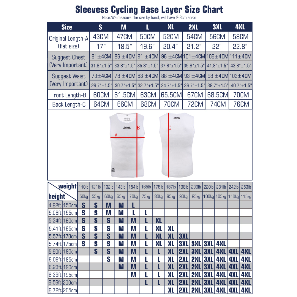 KEMALOCE-سترة ركوب الدراجات سر - مراجعة Sleeveless Undershirt وسعره