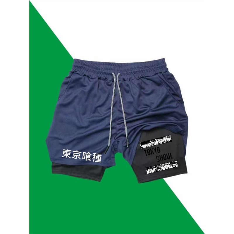طوكيو الغول طباعة 2in1 تشغيل ت - مراجعة Compression Shorts Athletes وسعره