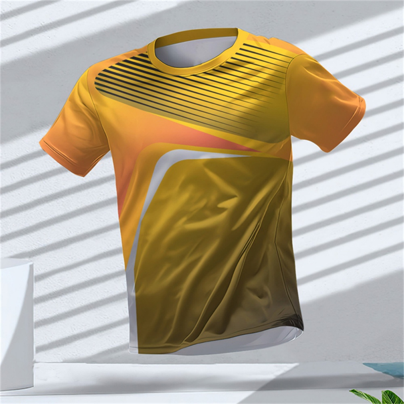 تي شيرت رياضي للرجال بأكمام قص - مراجعة T Shirt Tight Fit وسعره