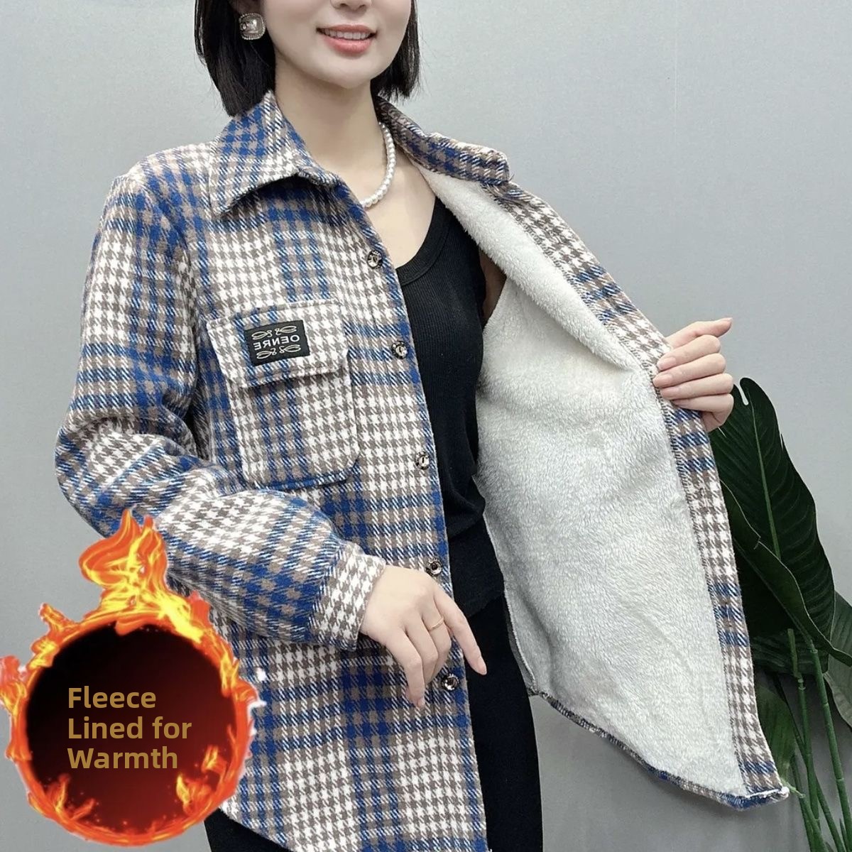 قميص نسائي من الفلانيل المبطن  - مراجعة Thermal Long John وسعره