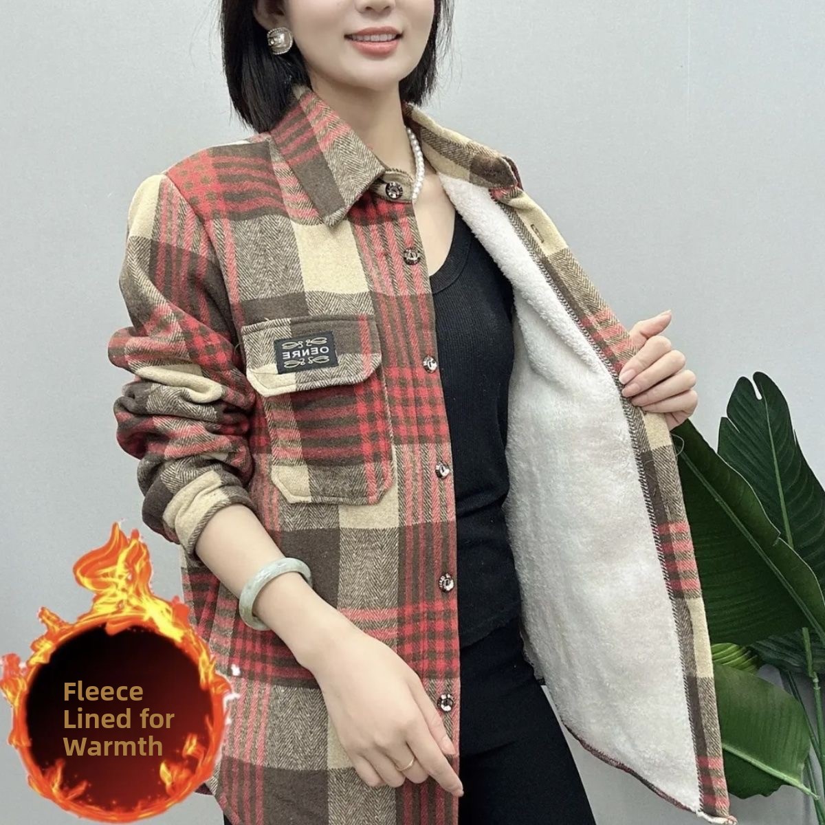 قميص نسائي من الفلانيل المبطن  - مراجعة Thermal Long John وسعره