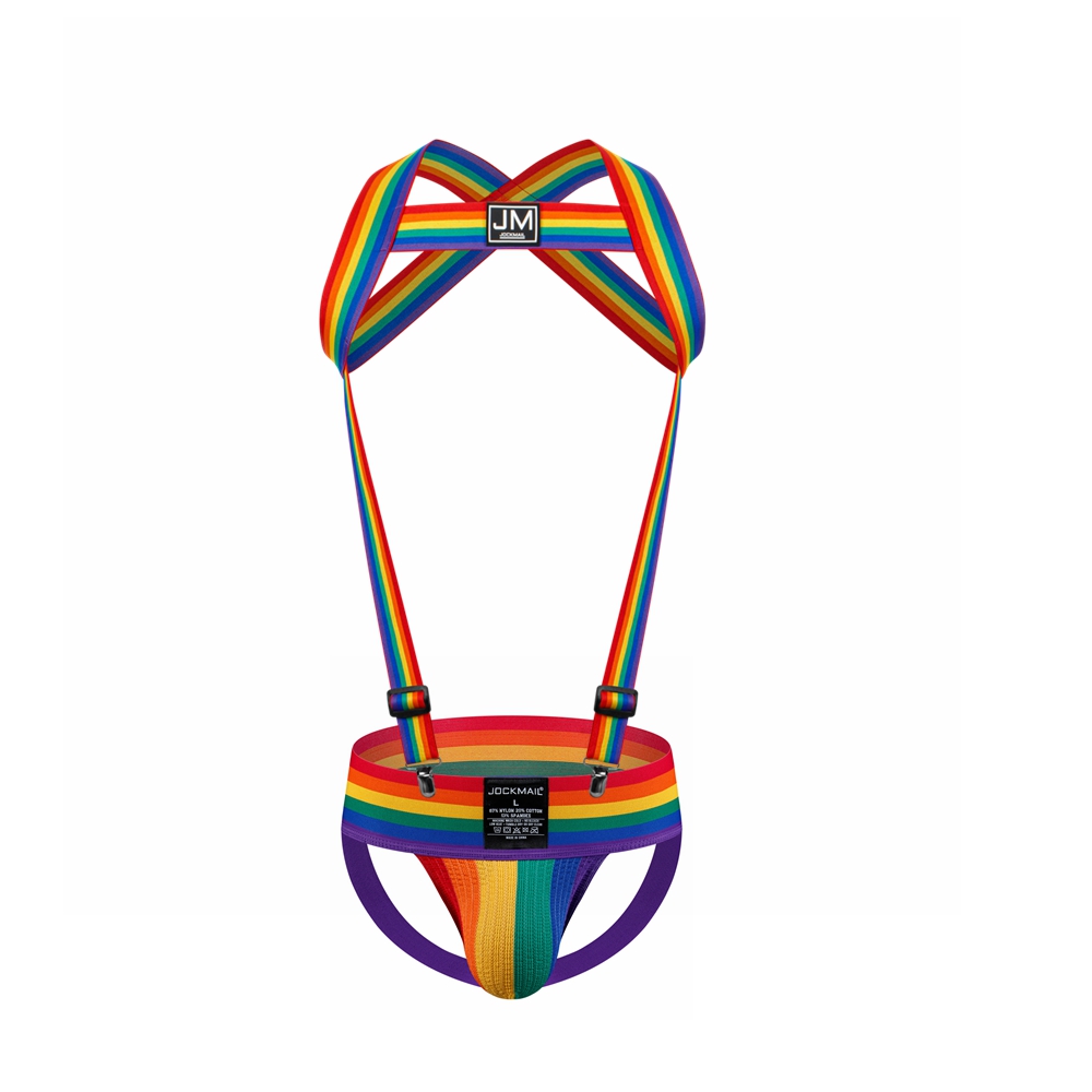 حزام الجسم القوس قزح من JOCKMA - مراجعة Jockstrap Athletic وسعره