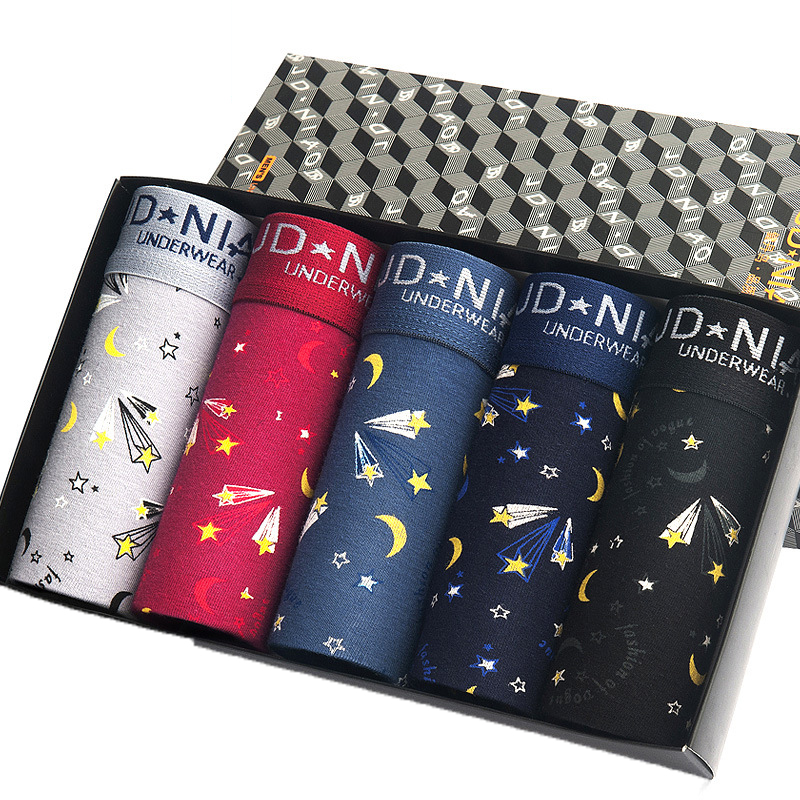 5 قطعة/الوحدة الرجال الملابس ا - مراجعة Boxer Brief Pack Cotton وسعره