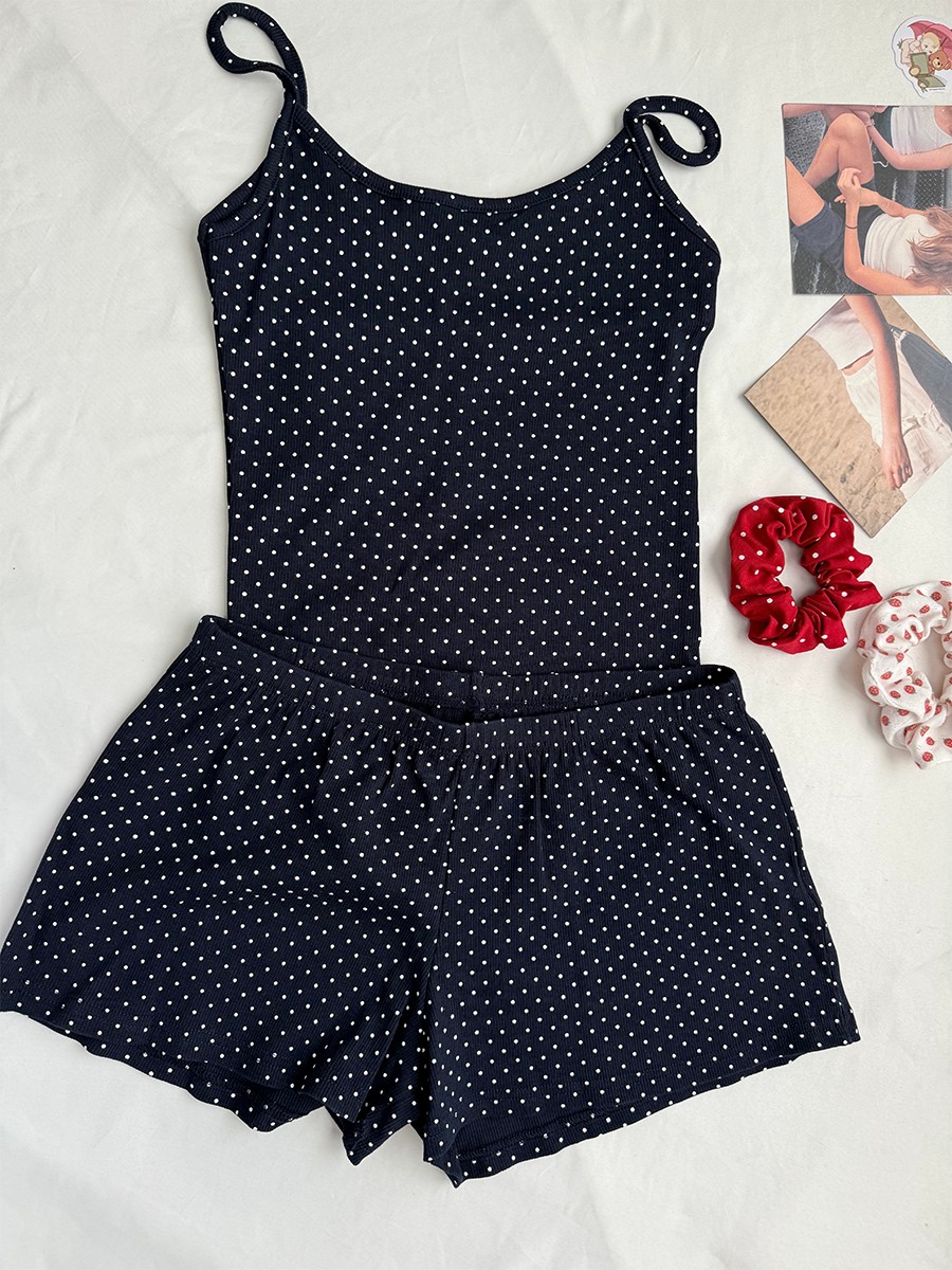 طقم شورتات نسائية صيفية كاجوال - مراجعة Tank Top Ribbed وسعره
