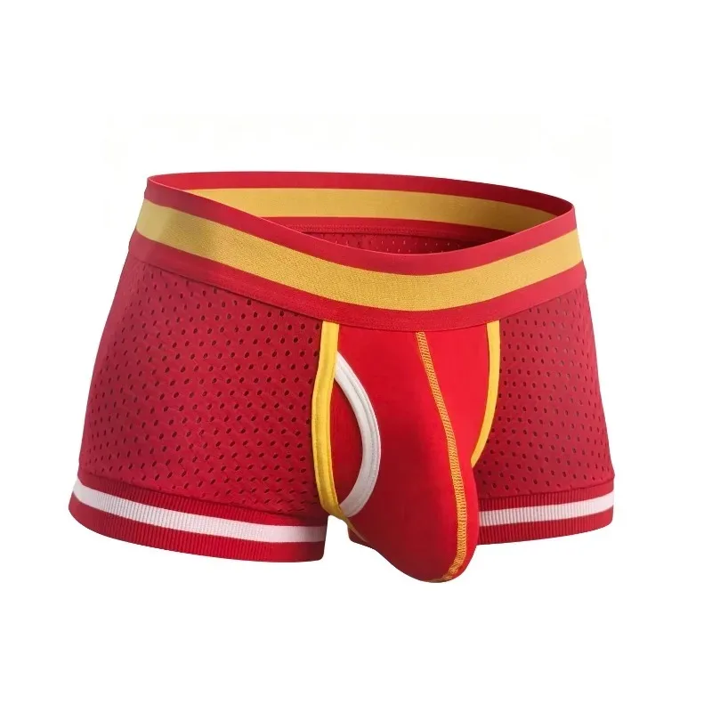 سراويل داخلية رجالية صيفية من  - مراجعة Mesh Sport Boxer وسعره