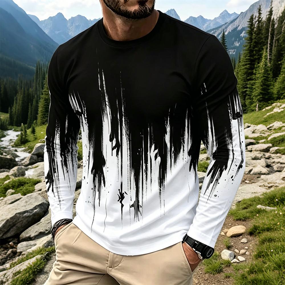 قميص رجالي بأكمام طويلة بتصميم - مراجعة Base Layer Top وسعره