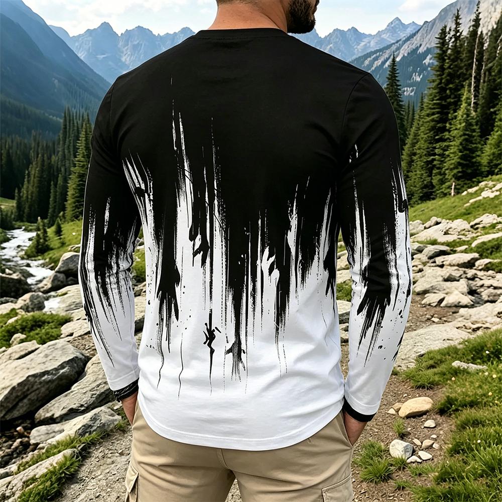قميص رجالي بأكمام طويلة بتصميم - مراجعة Base Layer Top وسعره