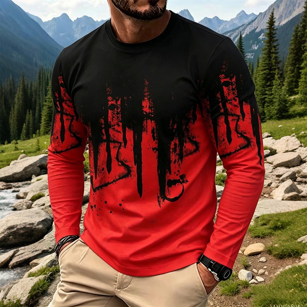 قميص رجالي بأكمام طويلة بتصميم - مراجعة Base Layer Top وسعره